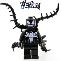 Один распродажа Venom Эдди Человек-паук паучок minifig Marvel Super Heroes Мстители DIY строительные блоки детские игрушки подарок