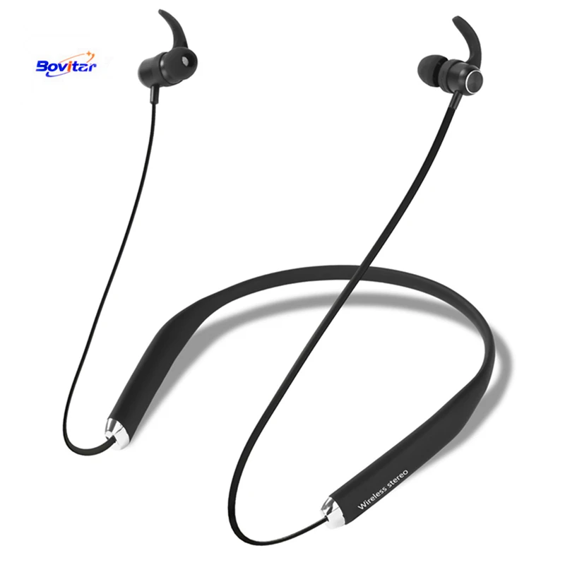 

Bovitar Universal Sports Bluetooth Earphone With Active Noise Cancelling /Wireless Headset For Phones And Music