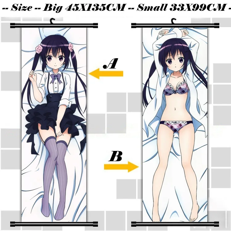 45X135 см Gochuumon wa Usagi Desu ka верблюжья лапка лоли соски мультфильм аниме Настенная