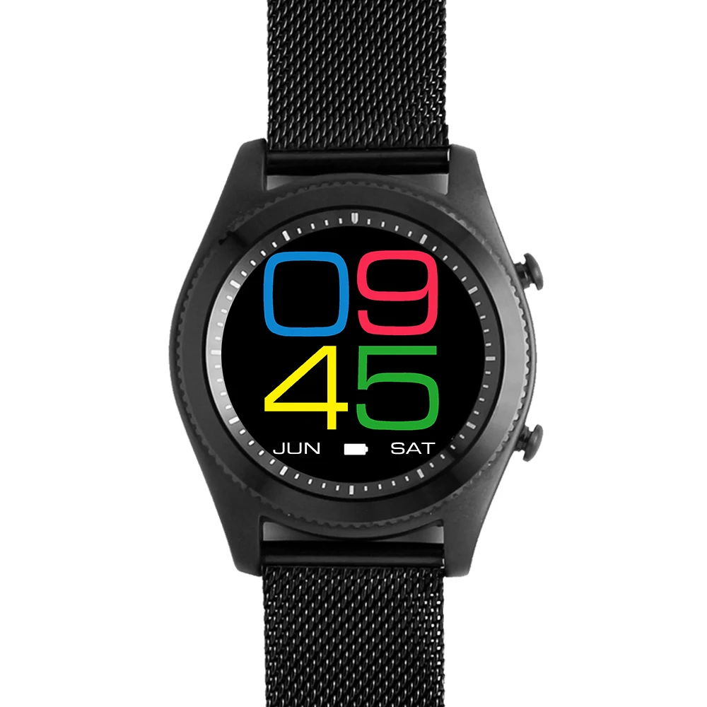 Espanson S9 bluetooth Спорт smart watch Поддержка NFC сердечный ритм шагомер WhatsApp умные часы с