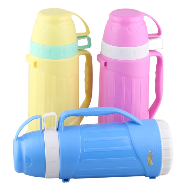 daydays 1000ml hot cold glass thermos vacuum flask insulated tea coffee cup drink glass liner plastic - Glass Thermos daydays 1000ml hot cold glass thermos vacuum flask insulated tea coffee cup drink glass liner plastic - Glass Thermos