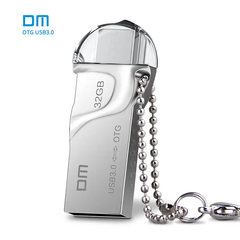 Free shipping DM PD017 16GB 32GB 64G USB3 0 with double connector used for OTG smart