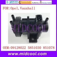 Электромагнитный клапан EGR используется OE NO. 09128022, 5851030, 851078 для Opel Vauxhall