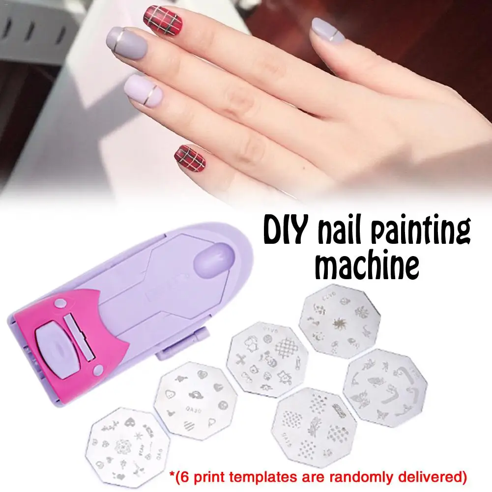 

Nail Painting Machine Nail Art Printer Set Professional Pattern Stamp Printing Machine Stamper Manicure Tools