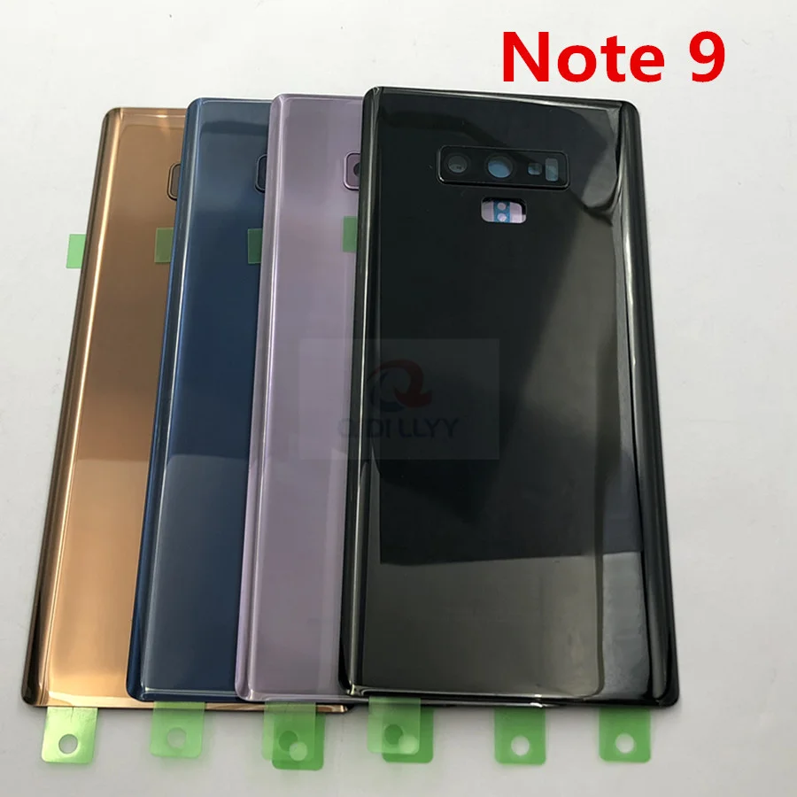 

Original Back Glass Cover replacement For Samsung Galaxy Note 9 N960 N960F Rear Housing Battery Door Case with Adhesive Sticker