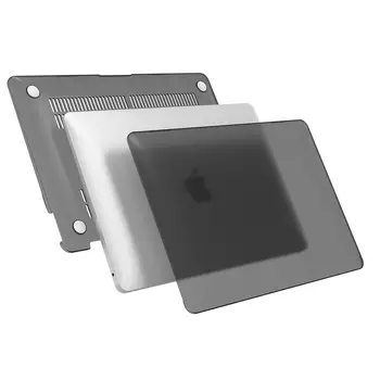 

Rubber Coated Laprop Hard Shell Case For Apple MacBook Air 13-inch Model A1932 with Retina Touch ID+Keyboard Skin Cover