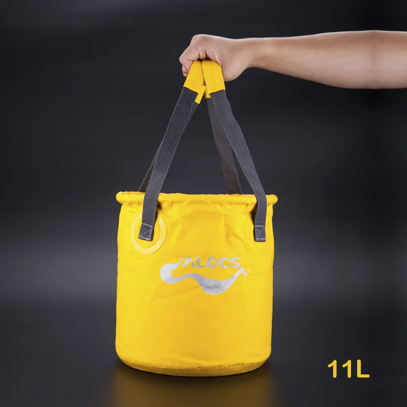 

Alocs Fold-able 11L Versatility Bucket for Camping Fishing or Daily Use