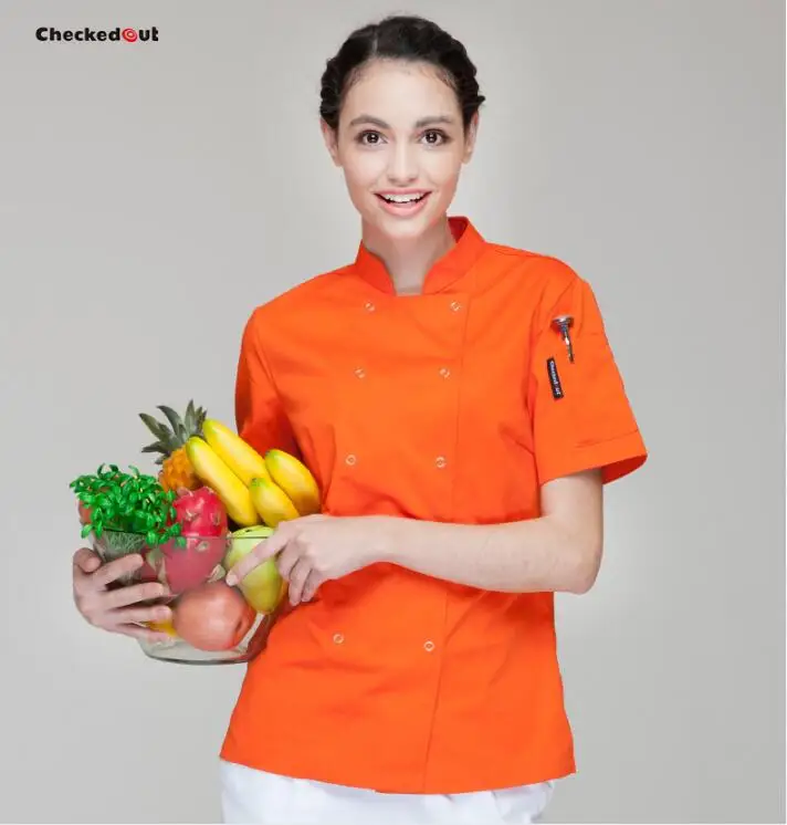 Woman Cook uniform High Quality Western restaurant Hotel uniform