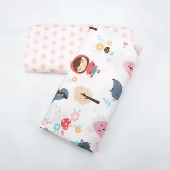 

Printed 100% Cotton Twill Fabric Patchwork Textile Cloth DIY Sewing Quilted Fat Dormitory Infant Clothing Sheets Cotton Fabric