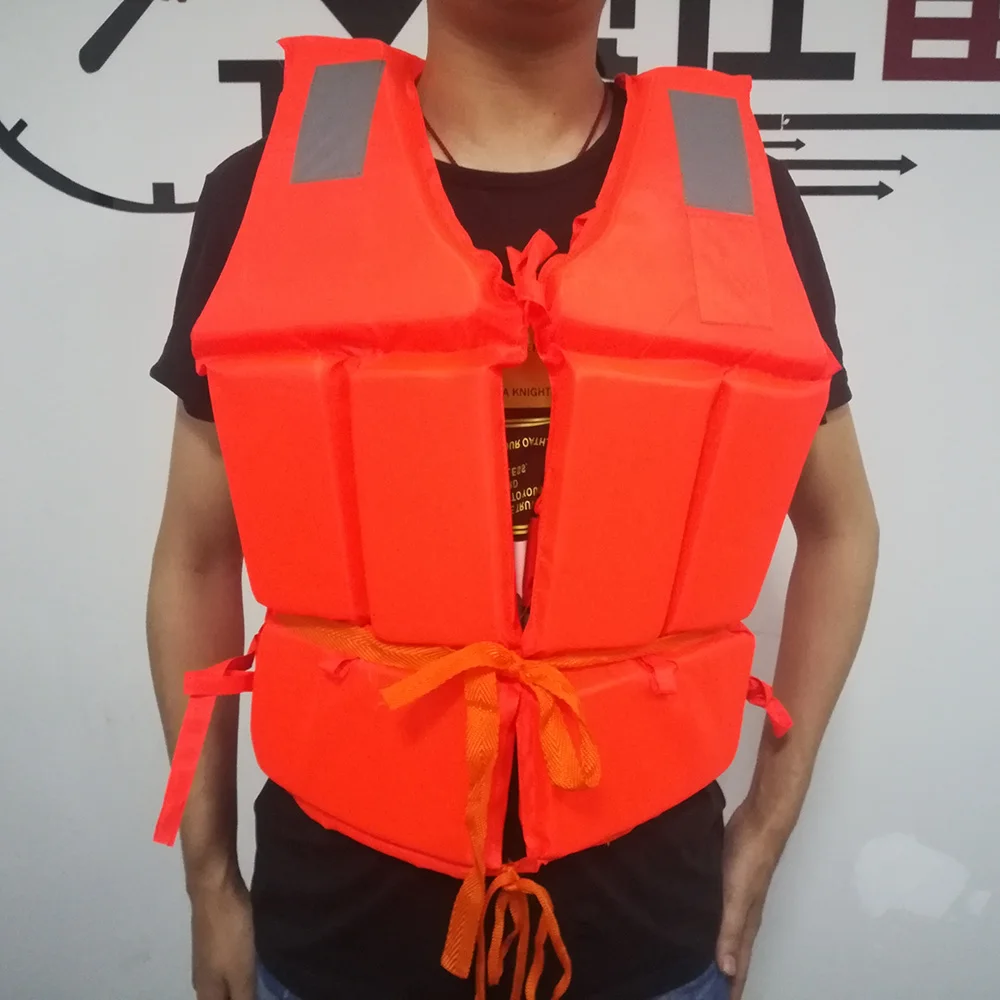 Prevention Life Vest With Survival Whistle Water Sports Foam Life Jacket Drifting Water-skiing Upstream Surfing for Kids Adult C