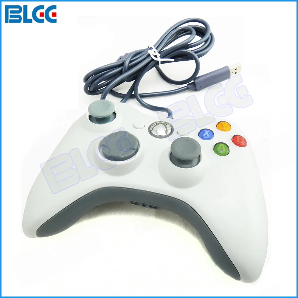 

USB Wired Joypad Gamepad white Controller For Microsoft for Xbox & Slim for 360 PC for Windows 7 Hot Worldwide