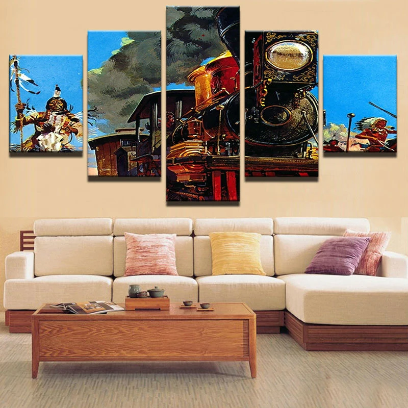 Sin Marco Decoracion Infantil Hd Impresion De La Lona Imagen 5