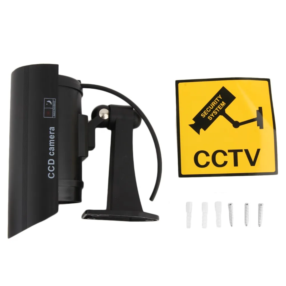 Dummy Camera Home Indoor Outdoor Waterproof Simulation Camera Outdoor High Simulation Surveillance Camera MR-AC-11B Universal Dummy Camera Home Indoor Outdoor Waterproof Simulation Camera Outdoor High Simulation Surveillance Camera MR-AC-11B Universal