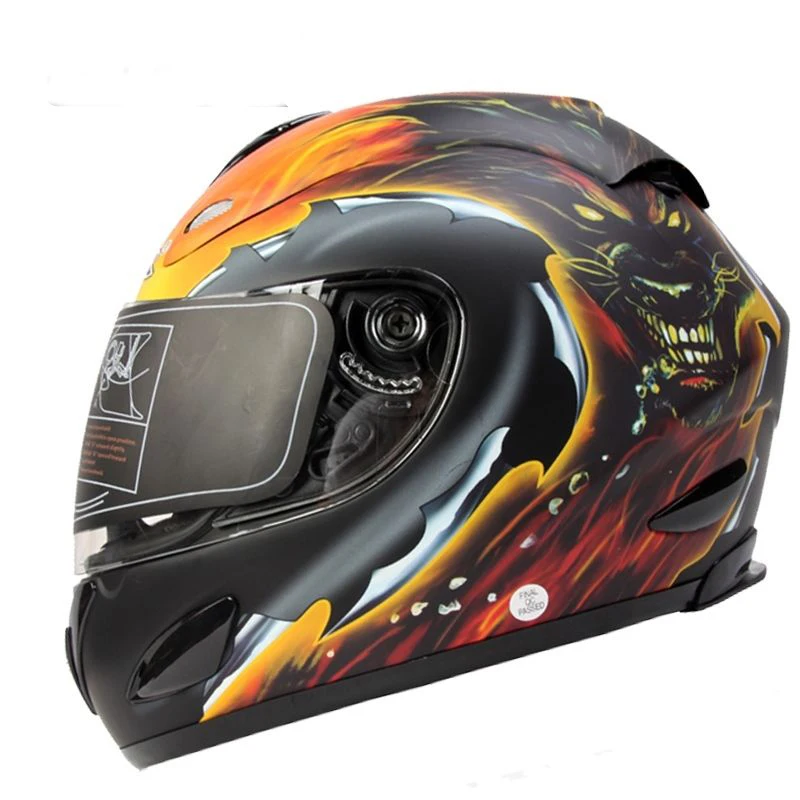 

DOT Motorcycle Full Face Helmet Motobike Capacete Casque Moto Racing Helmets