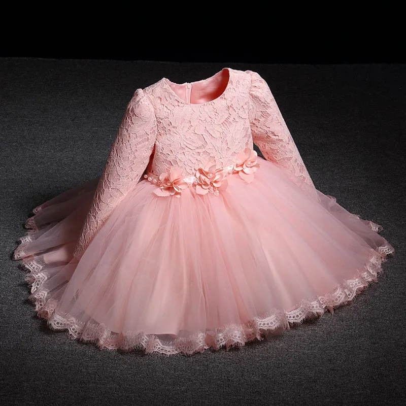 Toddler Girl Clothes Winter Autumn Formal Dress Party Princes Girls Wedding for Childrean 1 2 3 4 5 To 11 Years Old