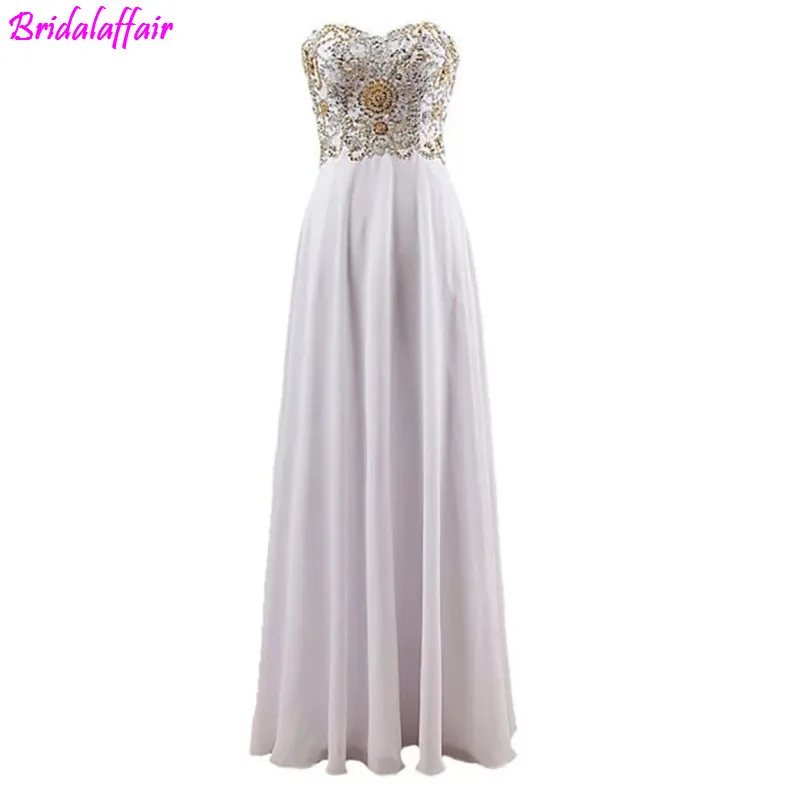 

Beaded Sequined Prom Dress Robe De Soiree 2019 Evening dress A-line Sweetheart Chiffon Floor Length Formal Party Gown