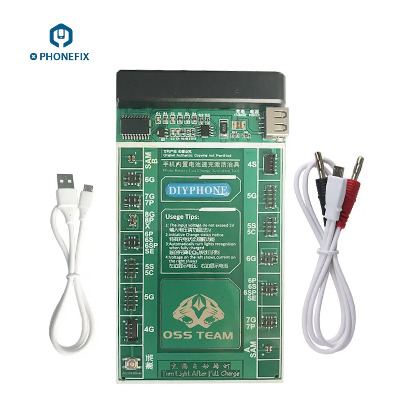 

PHONEFIX W208 Plus 2 IN 1 Battery Fast Charging Activation Board For iPhone 8 8P X 7 7plus 6S 6S plus 6 6P 5S