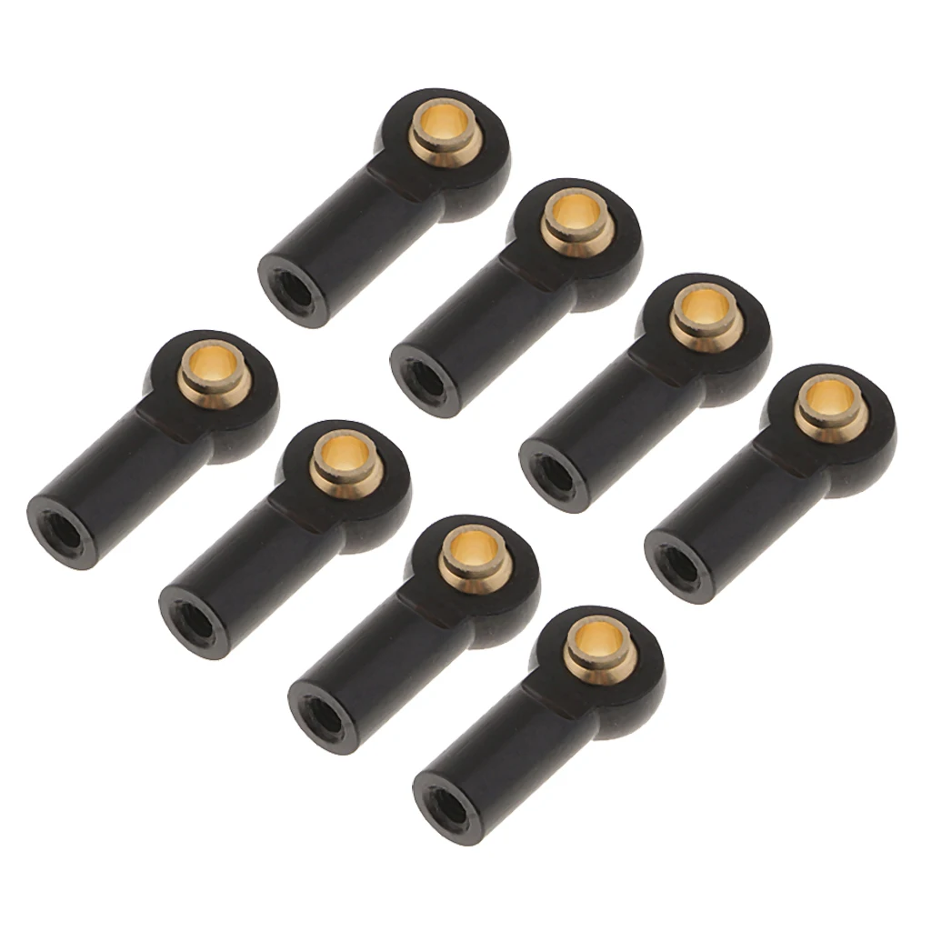 8 PCS M3 Metal Ball Head Holder Tie Link Rod End Joint RC Climbing Crawler Car
