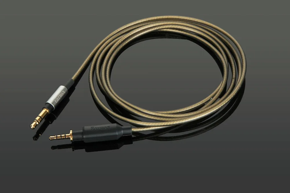 Замена обновления серебряный аудио кабель для JBL J55 J55a J55i J88 J88a J88i Накладные