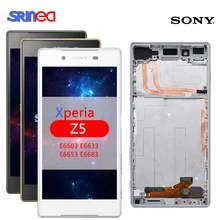 Original LCD For Sony Xperia Z5 E6603 E6633 E6653 E6683 LCD display Touch Screen Digitizer Assembly LCD with Frame + Adhesive Original LCD For Sony Xperia Z5 E6603 E6633 E6653 E6683 LCD display Touch Screen Digitizer Assembly LCD with Frame + Adhesive