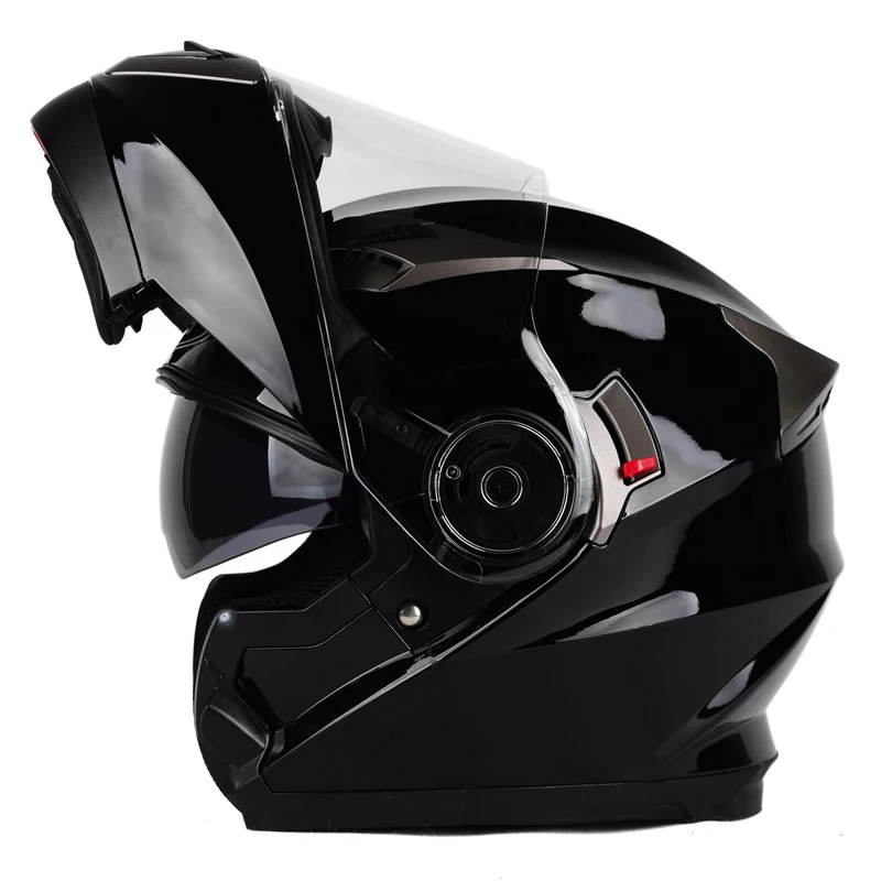 Двойной козырек модульный откидной шлем мотоциклетный шлем гоночный мотоциклетный шлем точка одобрить