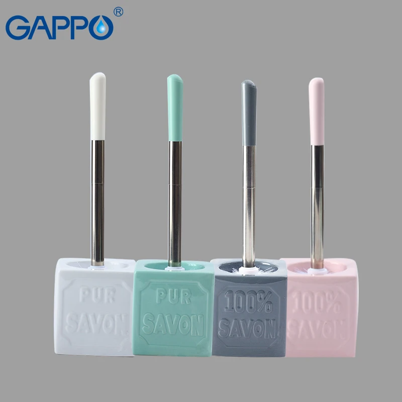GAPPO держатель туалетной щетки фарфор/нержавеющая сталь щетка для унитаза красочный набор щеток для туалета аксессуары для ванной комнаты