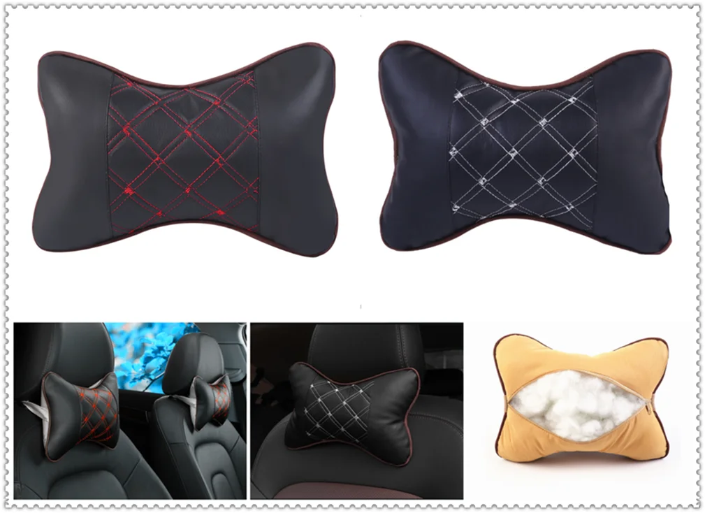 Auto safety pillow car headrest breathing seat head rest cushion for Lexus LS460 LF Ch LF A IS F