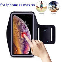 Для iPhone XS Max, спортивный нарукавный спортивный чехол для телефона, чехол-держатель для iPhone X XS Max XR 8 7 6 6 S Plus SE, спортивный чехол для тренировки