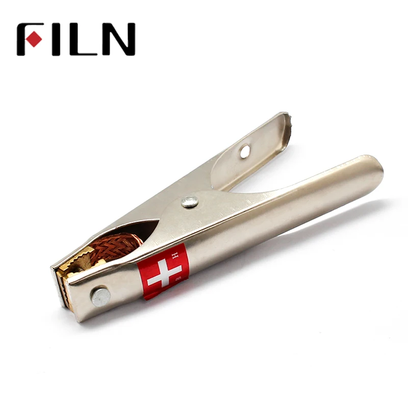 Brass head 170mm Big Car Alligator Clips Battery Clamps Crocodile Clip Red Black Nickel plating Battery Alligator Clip (6)
