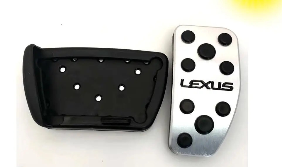 Нержавеющая сталь автомобильная подножка сцепления педаль тормоза и газа механическая коробка передач MT педаль для Lexus LX570(2013