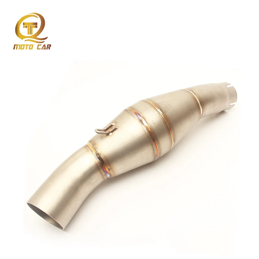 

Muffler Exhaust Motorcycle Connecting Pipe Adapter Middle Tube Clarm Escape MOTO For Benelli 300 Exhaust System Accessories