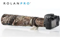 ROLANPRO водостойкая камуфляжная камера пальто дождевик для Canon EF 400 мм F/5,6 L USM объектив защитный чехол пистолеты чехол DSLR сумка