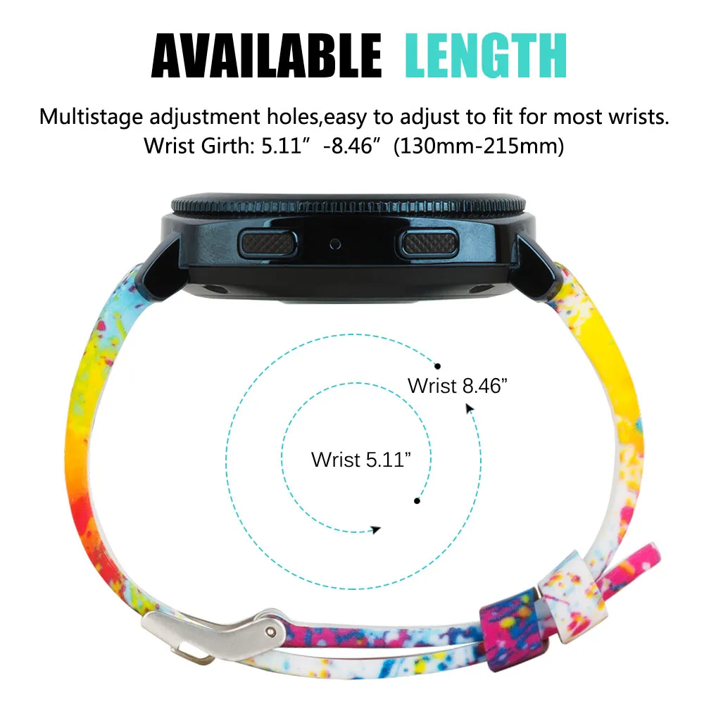 (GearSport hs) сменный ремешок для часов Samsung Gear Sport/Samsung S2 Classic/Garmin Vivoactive 3/Amazfit Youth|wristband