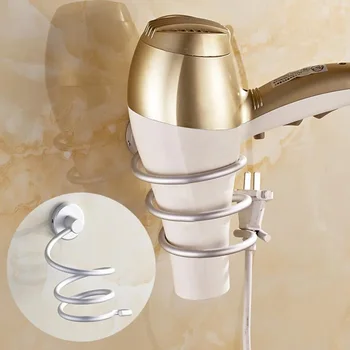 

1pcs Home Wall Hair Dryer Holder Rack Hair Storage Organizer Storage Hairdryer Holder drop shipping