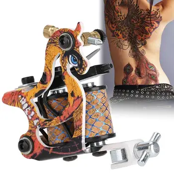 

Professional Rotary Tattoo Machine Shader & Liner Alloy Tattoo Machine Copper Coils Iron Shader Tattoo Machine Motor Gun Kits A