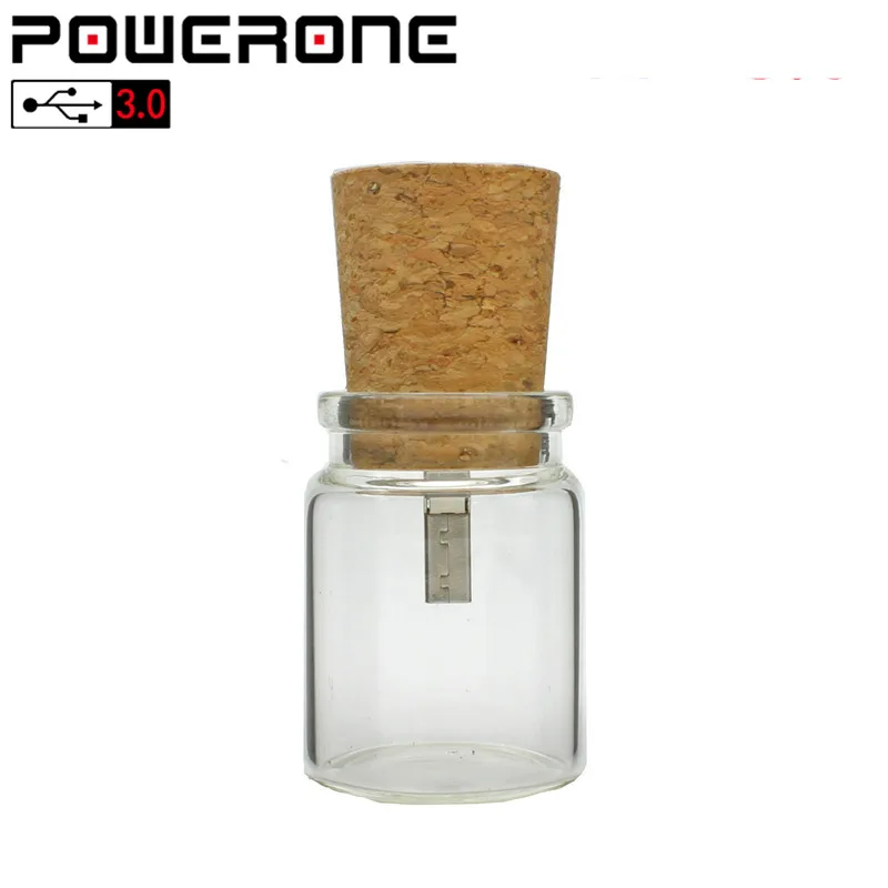 POWERONE USB 3 0 деревянная пробка Дрифтинг Бутылка флэш накопитель Флешка 4 ГБ 16 32 64 Гб