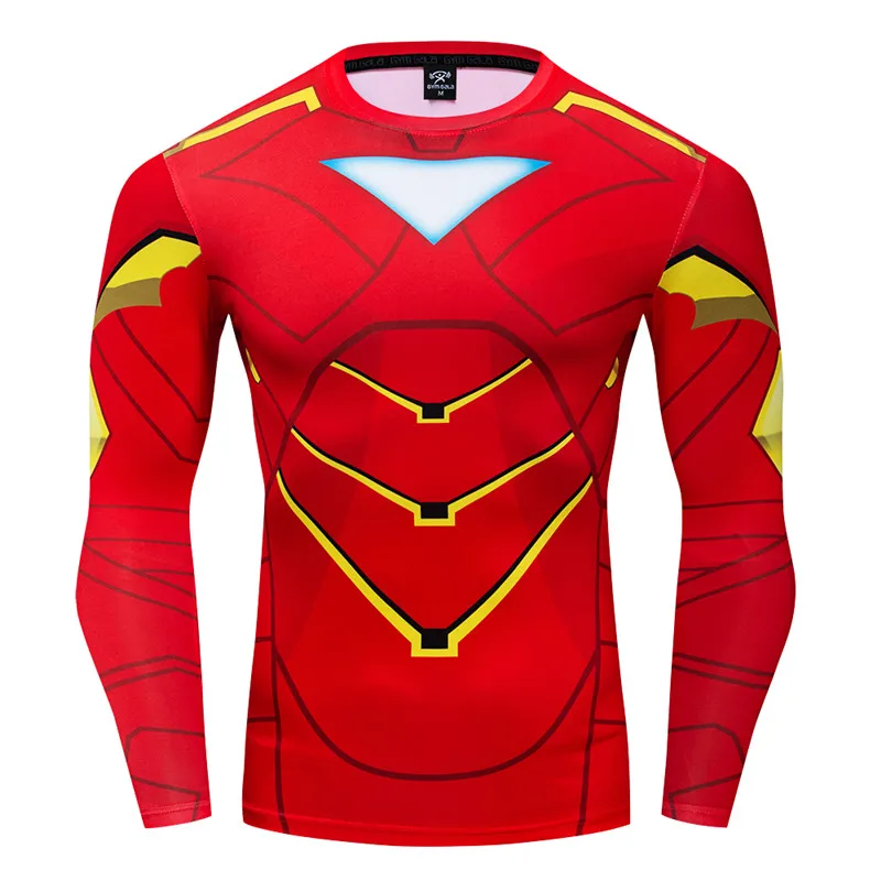 Мужские Утягивающие шорты Мстители Бесконечность войны танос Капитан Америка Железный человек 3D футболка брендовая одежда футболка для фитнеса - Цвет: CT075