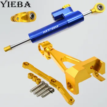 

Motorcycle Damper Steering Stabilize Safety Control Bracket Mount kit FOR YAMAHA MT-09 MT09 FZ09 FZ-09 MT 09 mt09 2013-2016 2015
