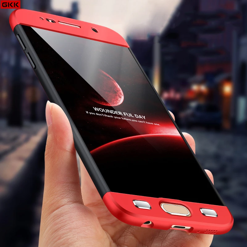 GKK funda Original para Samsung Galaxy S7 S6 carcasa 360 envolvente, armadura para S7 S6 edge G9200 G9250, cubierta mate|case for samsung galaxy|case for samsungcase 360 -