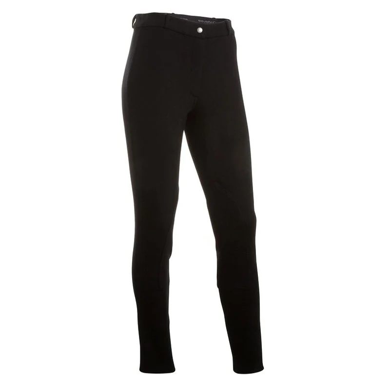 Black Women's Breeches Riding Pants Equestrian Active Horse riding