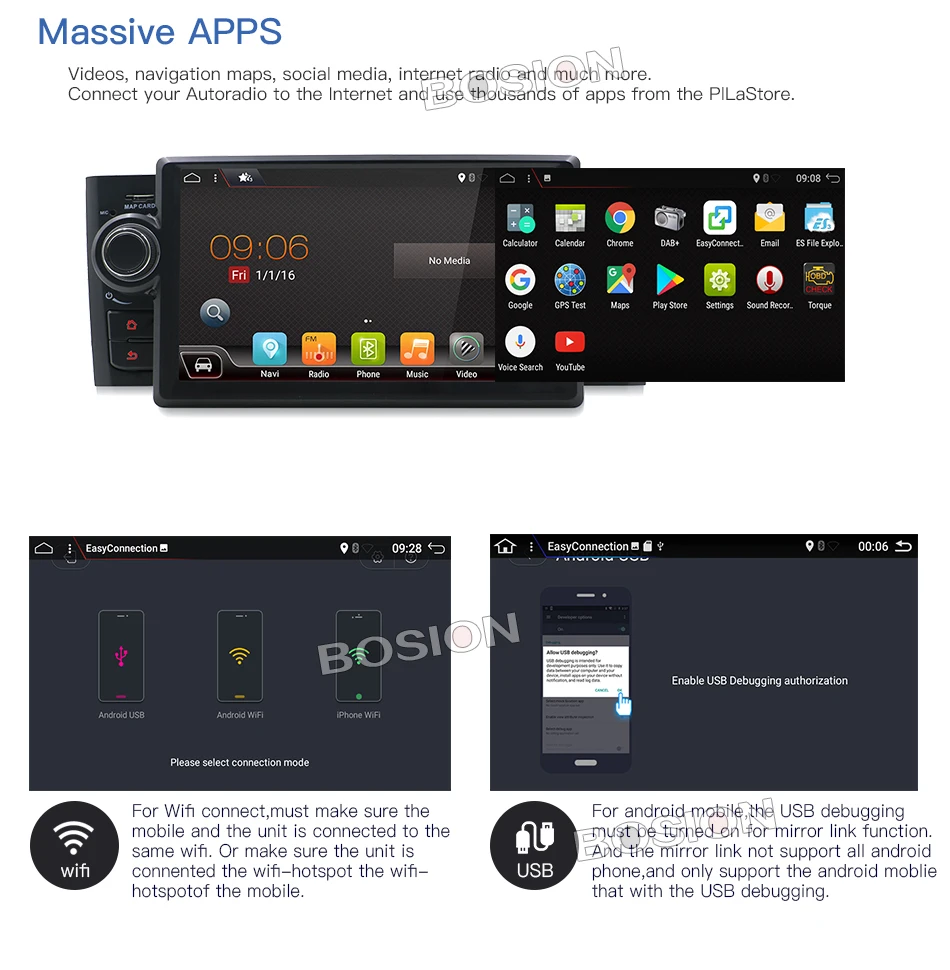 Sale Bosion HD 1 din Android 8 Octa Core car GPS Navigation 7 " Car DVD radio Multimedia for Fiat Linea 2006 with Radio/BT/RDS/WIFI 14