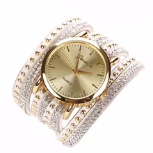 2018 бренд Элитный бренд браслет Rhinestone Кварцевые часы Для женщин женские женская одежда мода кварцевые наручные часы Relogio Feminino