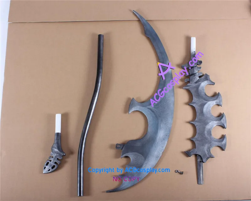 Black Rock Shooter Dead Master Scythe реквизит для косплея из ПВХ ACG косплей|cosplay props|scythe scythe |
