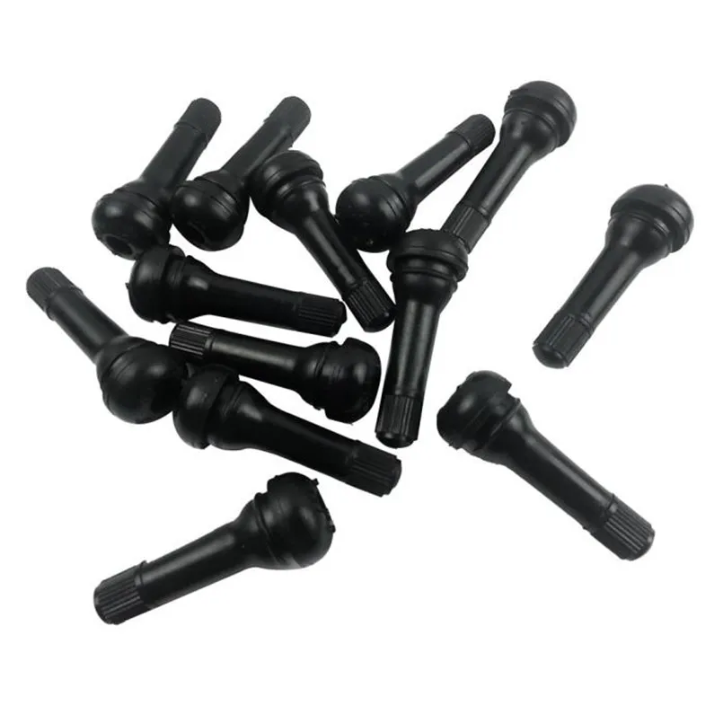 

20PC TR414 Snap-In Tire Valve Stems Short Black Rubber Most Popular Valve car-styling automobiles vehicle