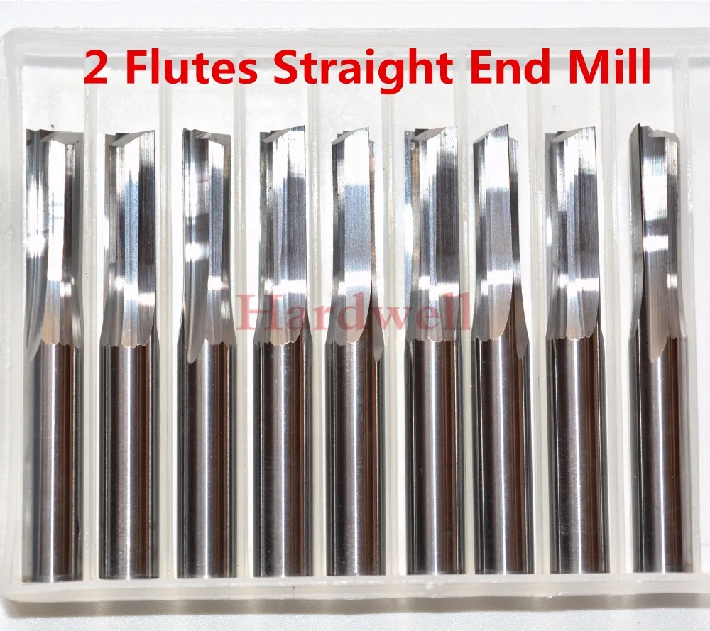 6mm*12 15 17mm10pcs, Cnc Tungsten Solid Carbide End Mill,woodworking