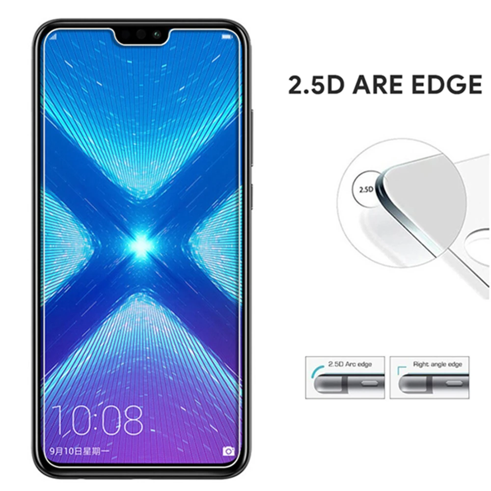 Защитное стекло для honor 8 pro huawei play закаленное 8c 8x 9i note 9 10 lite защитная пленка экрана
