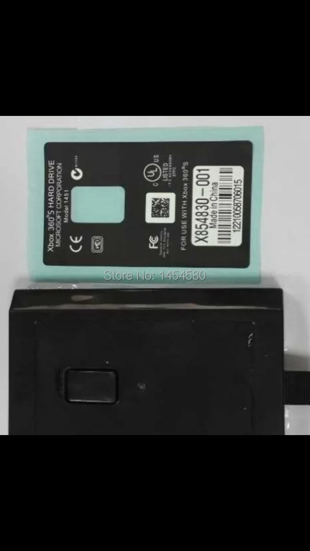 

250GB Internal HDD Hard Drive Disk Disc For XBOX 360 Slim Games Enclosure
