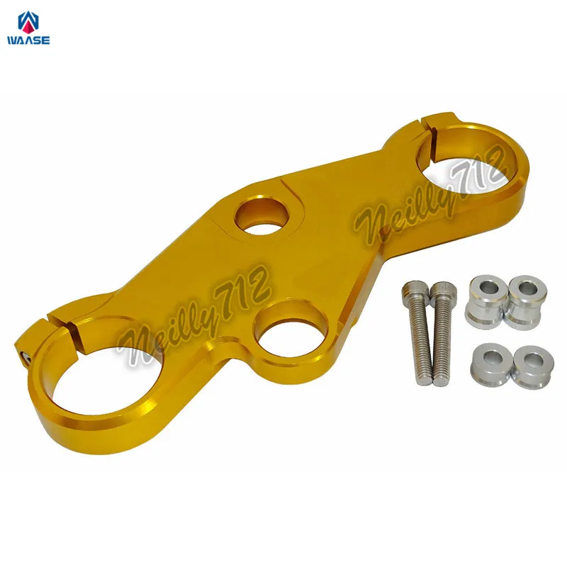 Waase 51311-35F10/51311-39F00 для Suzuki GSXR600 GSXR750 2001 2002 2003 передняя вилка опускания тройной дерево Верхняя Топ зажим кокетка