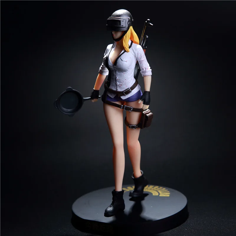  Unknowns Battle Grounds PUBG Playerunknowns Battlegrounds Model Doll Action Figure Female character