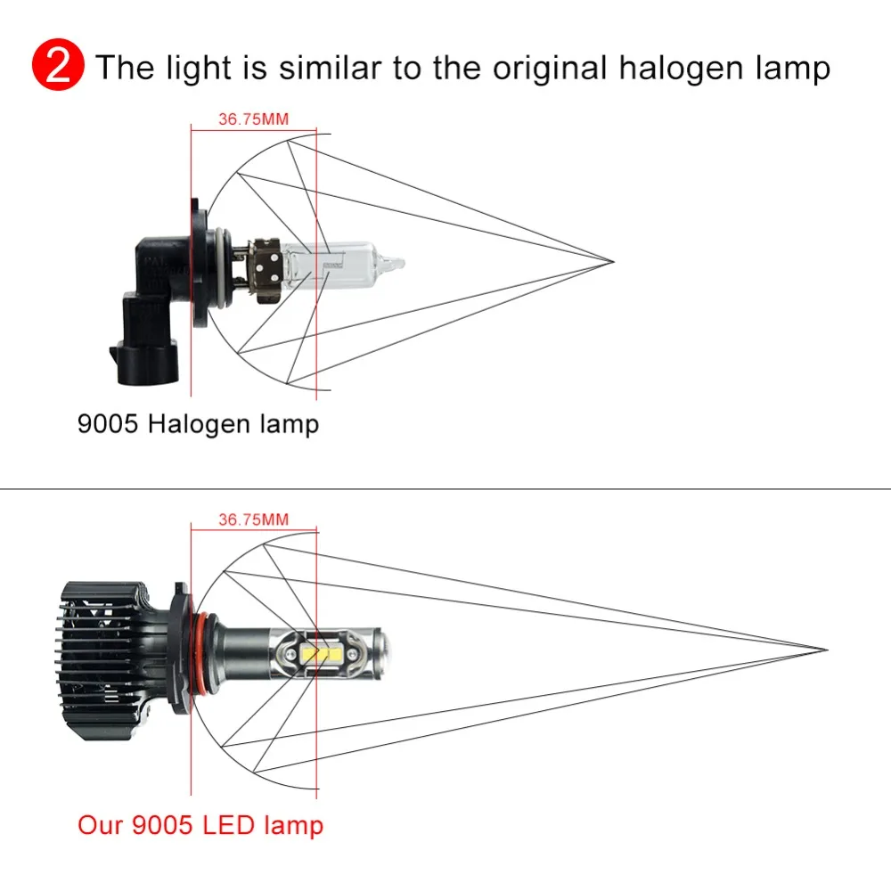 H11 светодиодный автомобилей головной светильник H4 H7 H1 H13 9004 9005 HB3 9006 HB4 9007 9012 5202 DC12V светодиодный автомобильный светильник(Подол короче спереди и длиннее сзади) Луч 72W фары для 8000LM авто лампы